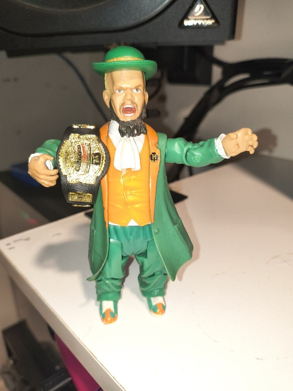 WWE Jakks Pacific Hornswoggle Ruthless Aggression Series 41 With Accessories